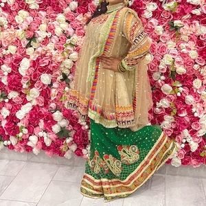 Traditional Pakistani Gharara Suit